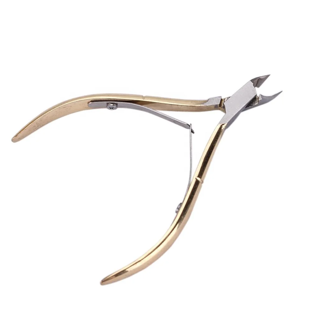 Роскошные Красота Инструменты точить плоскогубцы из нержавеющей стали маникюрные ножницы для ногтей кутикулы резак