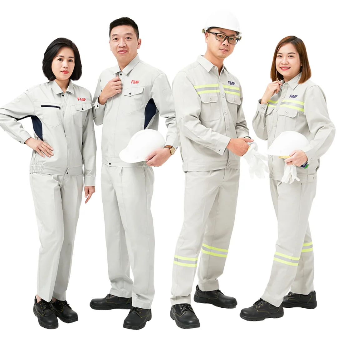 HIGH QUALITY welding uniform working clothes construction worker car wash oil/gas workwear jacket - FMF uniform VN - LOW MOQ