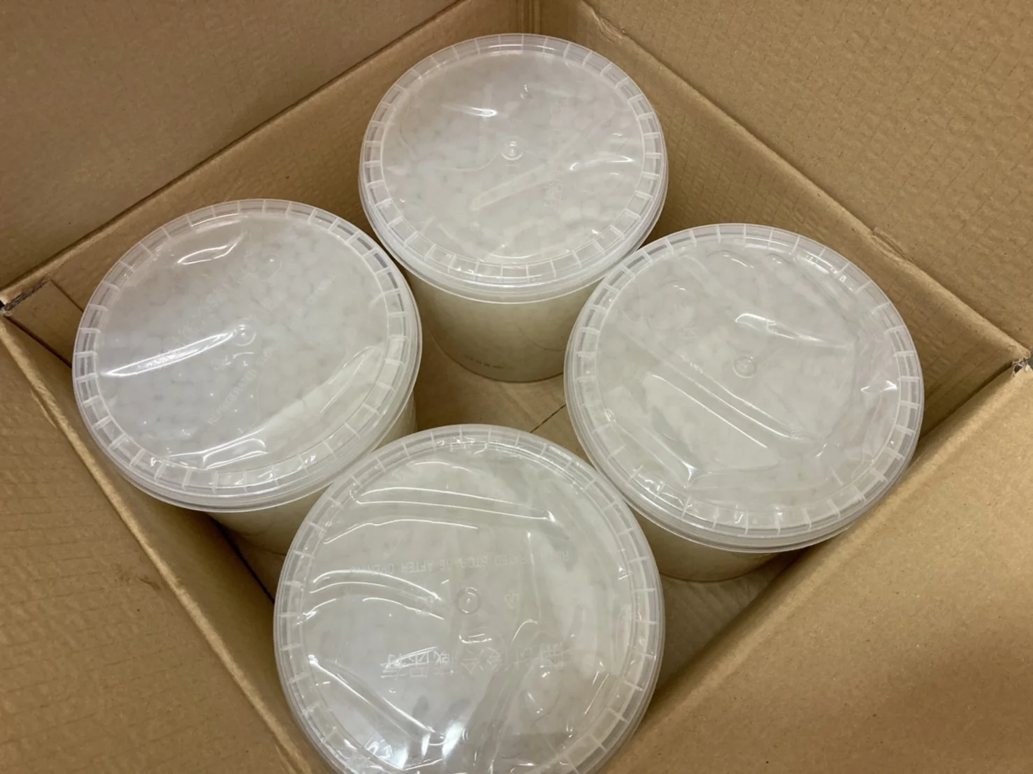 Shoufukuyaki виноградное кокосовое желе boba тайваньский поставщик молочного чая ингредиенты 3 7 кг/бутылка 4 бутылки/картонная коробка