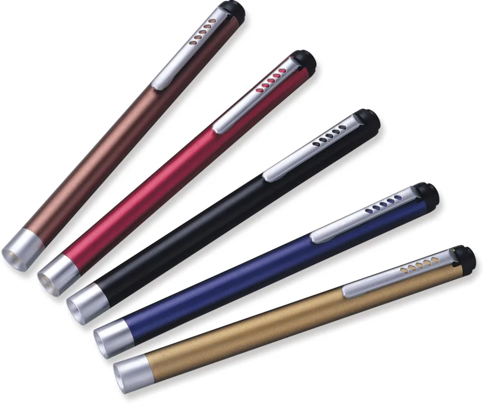 Custom Logo  LED Medical Pen Light with Clip Pocket Flashlight Pen Light For Doctor And Nurse for ENT