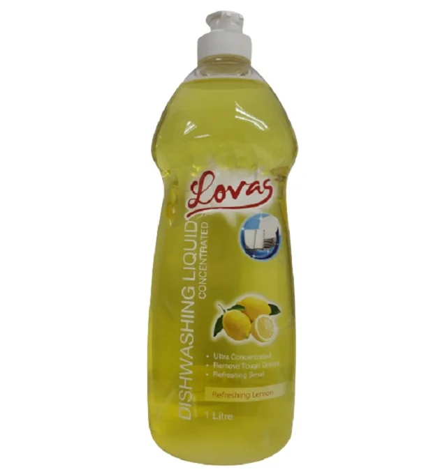 Dish Wash LOVAS Dishwashing Liquid Detergent Tableware Soap Cleaner Remove Grease & Oil Effectively HALAL OEM / Customized