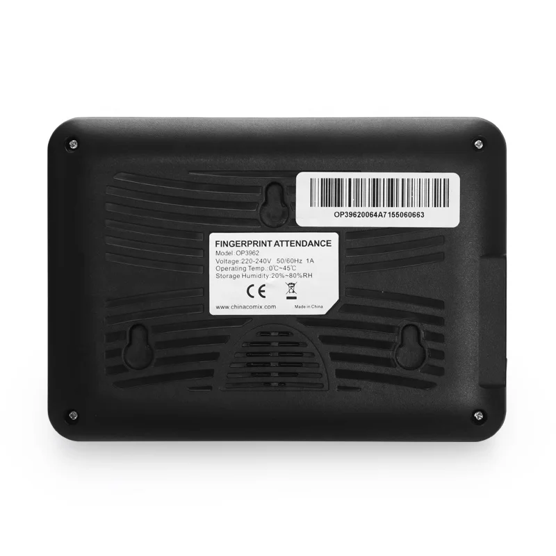 Biometric Fingerprint Smart Time Attendance Clock Employee Recognition Recording Device Electronic Attendance Machine For Comix