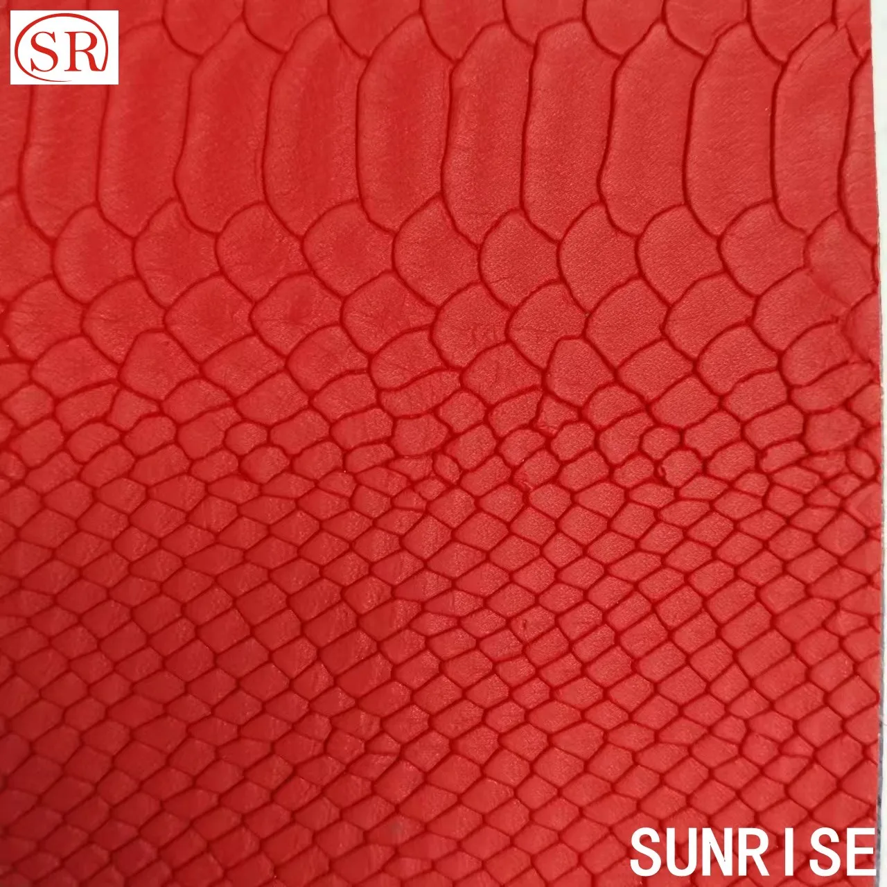 sale crocodile leather vegan leather PU synthetic leather for cushion bags