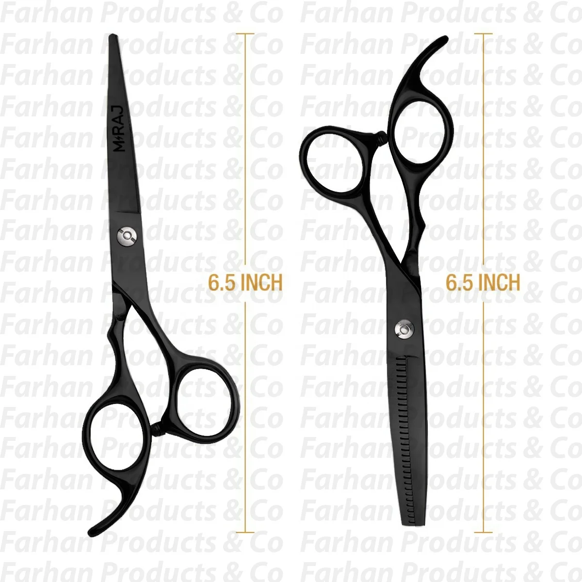 Beauty Hair Scissors Professional barber thinning high quality stainless steel customized hair dresser wholesale scissor set