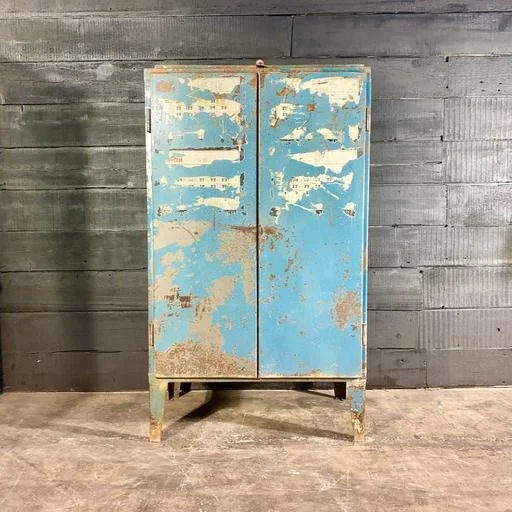 Новый высококачественный винтажный и ретро деревенский классический дизайн металлический стеклянный Восстановленный шкаф для домашнего использования