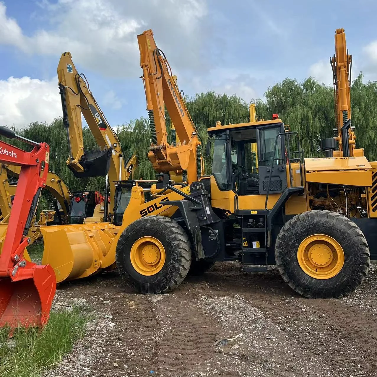 958 LOADER WITH ZF TRANSMISSION SDLG LOADER LG958L FRONT LOADER ON SALE