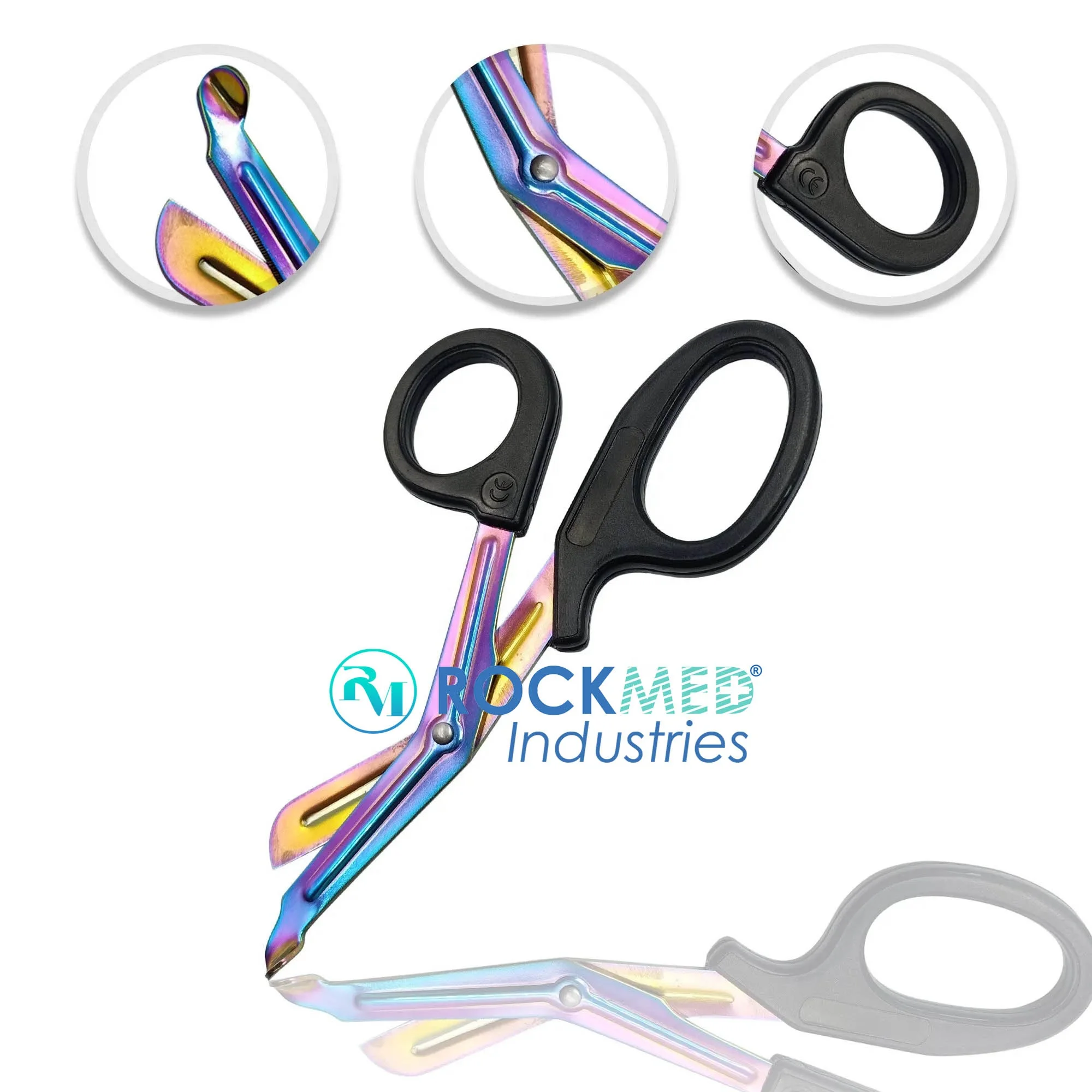 Nursing Pattern Bandage Scissors EMT Trauma Shears Paramedics Nurse Scissors Medical Scissors for Nurse and Medical Officer