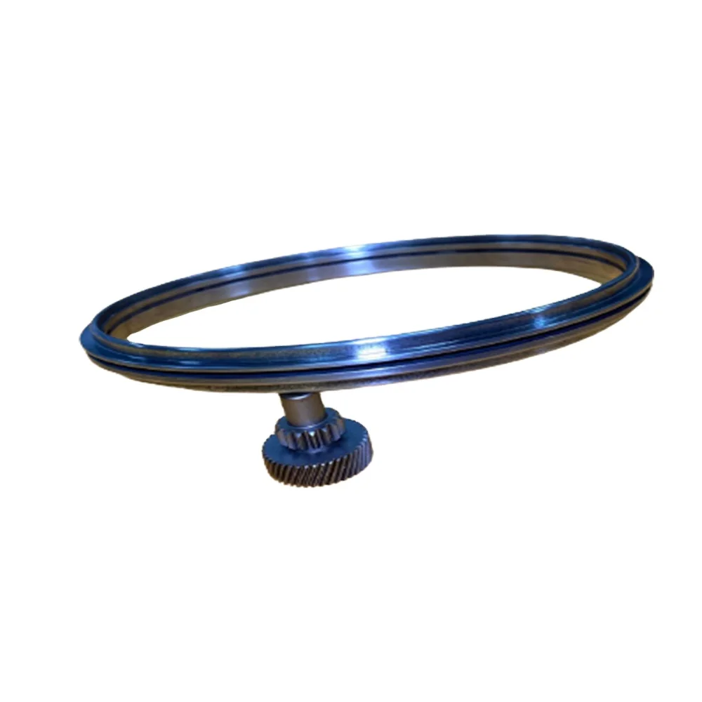 OEM Taiwan custom cnc machining large aluminum steel ring large diameter rings