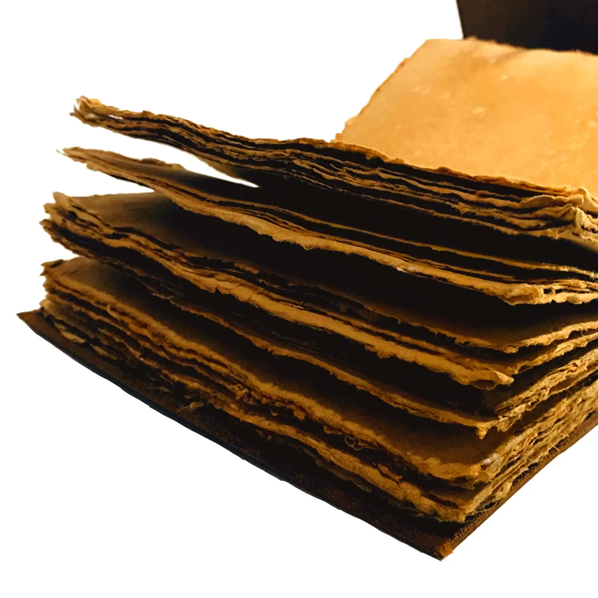 Vintage Hocus Pocus Book of Spells Genuine Leather Journal with vintage deckle edge hand made paper for Gifts sketch book