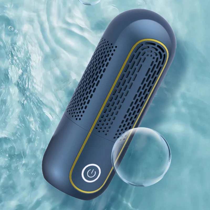 Capsule shape portable ionization fruit and vegetable purifier meat and seafood disinfect cleaning machine for health