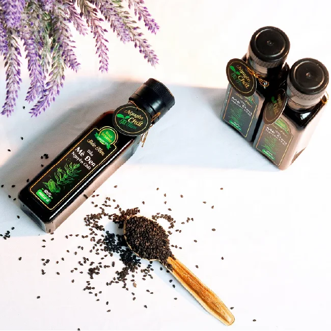 Профессиональный поставщик кунжутного масла 120 мл-100% натуральное здоровое пищевое масло сделано во Вьетнаме