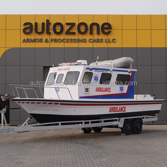 High Quality Brand New Boat Ambulance Manual Transmission Diesel Gasoline Fuel Options Competitive Medical Ambulance Pricing