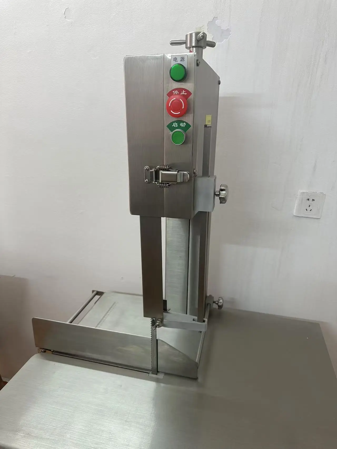 Electrical Butchery Bone Saw Meat Cutting Machine Bone Meat Bone Cutter slicer for stainless