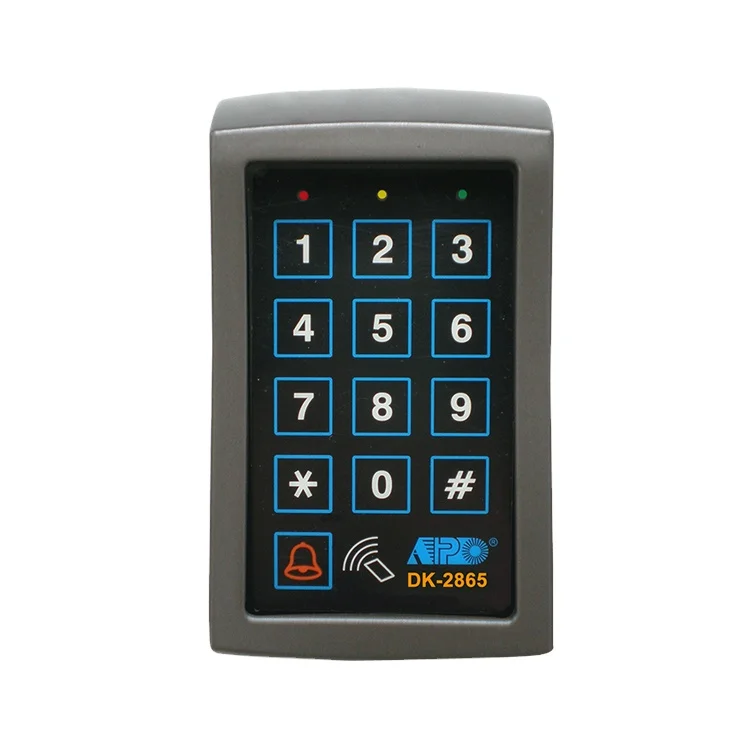 State Output Standalone Access Control Keypad Plastic Housing 125khz Single Solid 125khz EM4100 & EM4200 EM Card 1000 Users APO