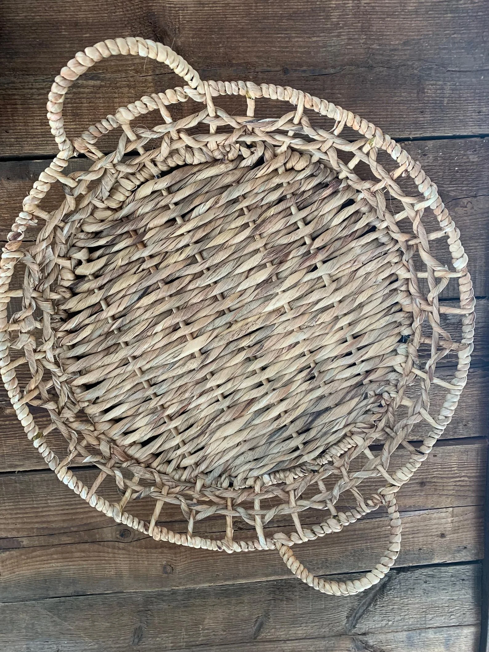 Best Choice Water Hyacinth Cookies Trays Marble Tray Comfortable & Useful For Room Refurbishment