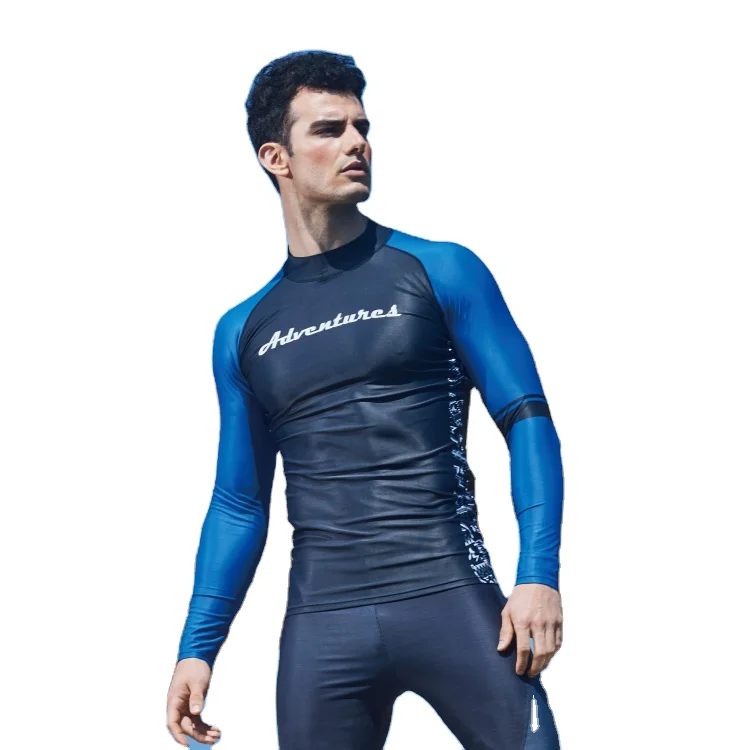 2018 new arrival long sleeve UV protection men rash guard