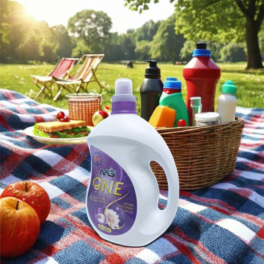 Laundry Detergent Has Natural Ingredients and Is Safe for Hand Skin  Organic White Musk Scented Laundry Detergent From Nature