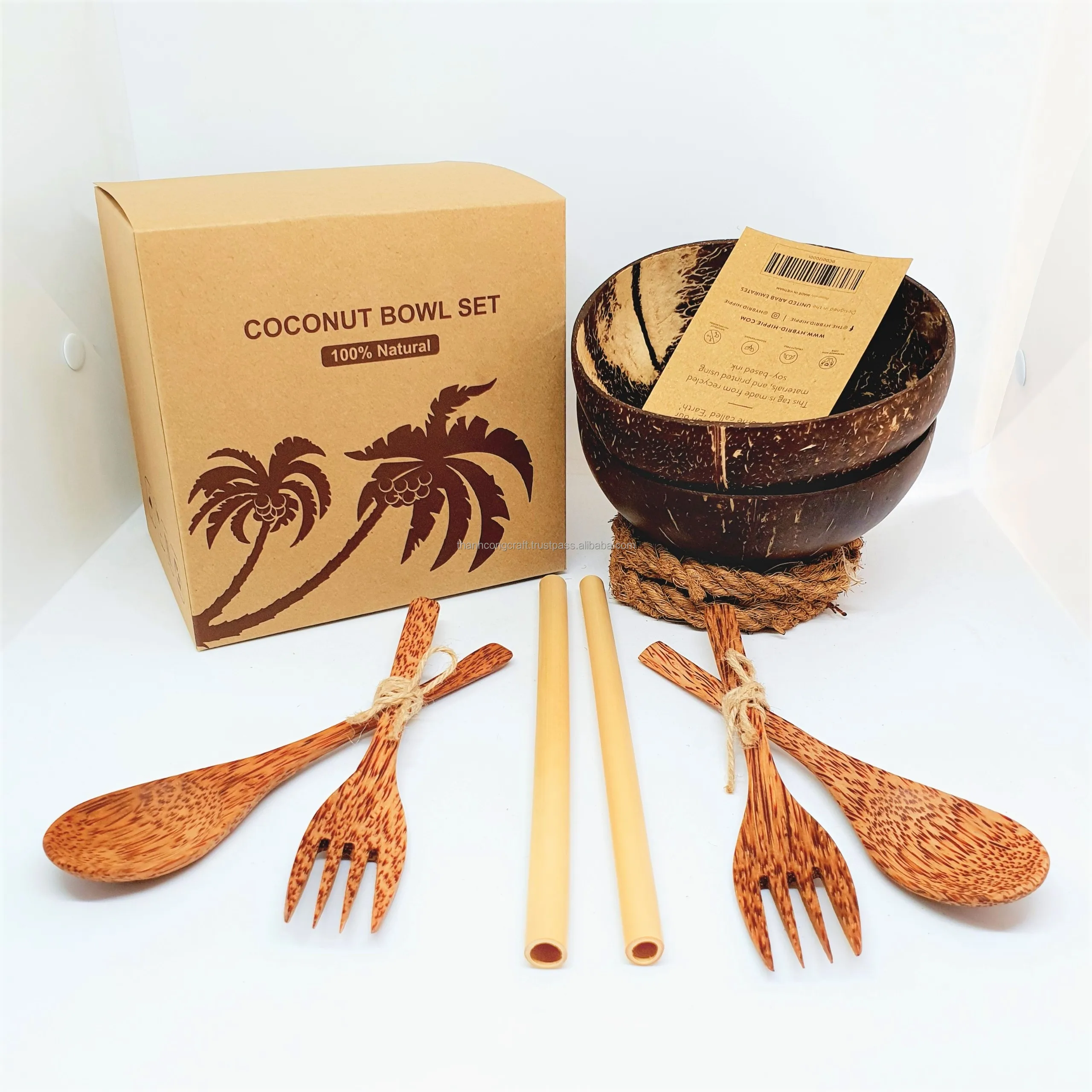THANHCONG Wholesale Protect Environment With New Products of Bamboo Straw Biodegradable Straws