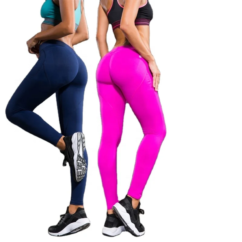 Custom Fitness Clothing Exercise Sportswear Work Out Apparel Gym Clothes Women Seamless Yoga Set  Wholesale compression Pants