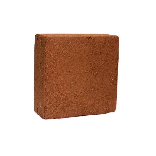 100% NATURAL BULK QUANTITY COCONUT COIR FIBER PITH BLOCK COCO PEAT BRICKS COCO PEAT 5KG BLOCK FOR AGRICULTURE