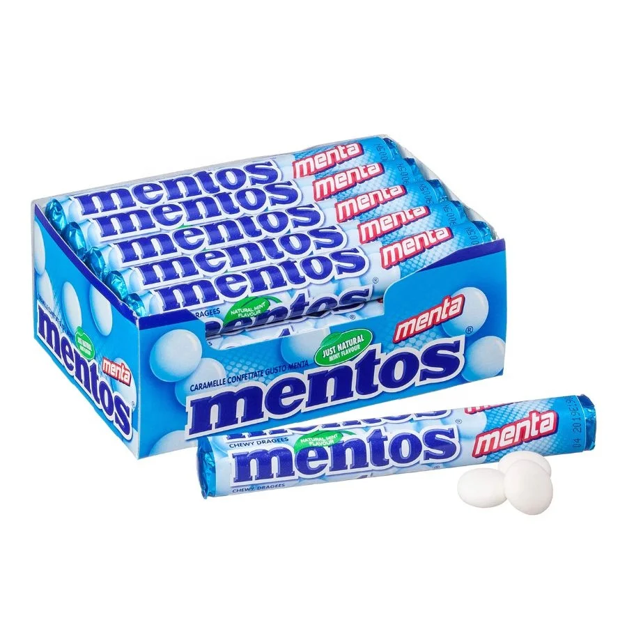 Mentos Candy Hot Selling High Quality Peppermint Sweet, Mentos Peppermint 475.2g Chewing Gum