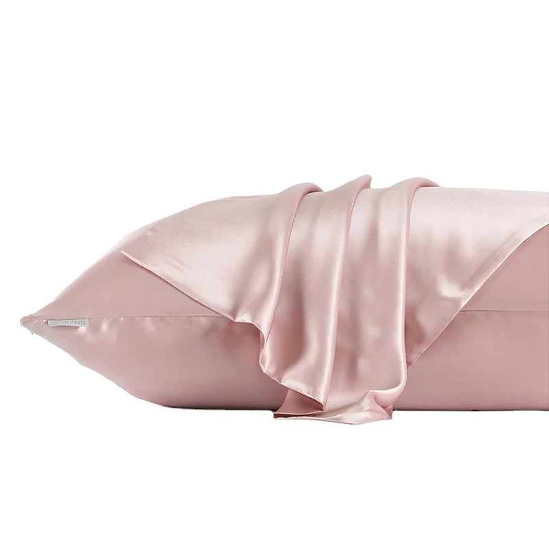Pure Mulberry Silk Pillowcase Pillowcase Oeko Tex 100 Factory Wholesale Luxury GiftSet Pure Pillowcase Factory Sale 22 Momment