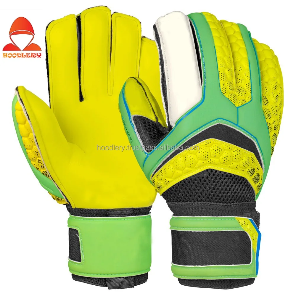 Professional free samples latex custom printed soccer football goalkeeper gloves goalie gloves