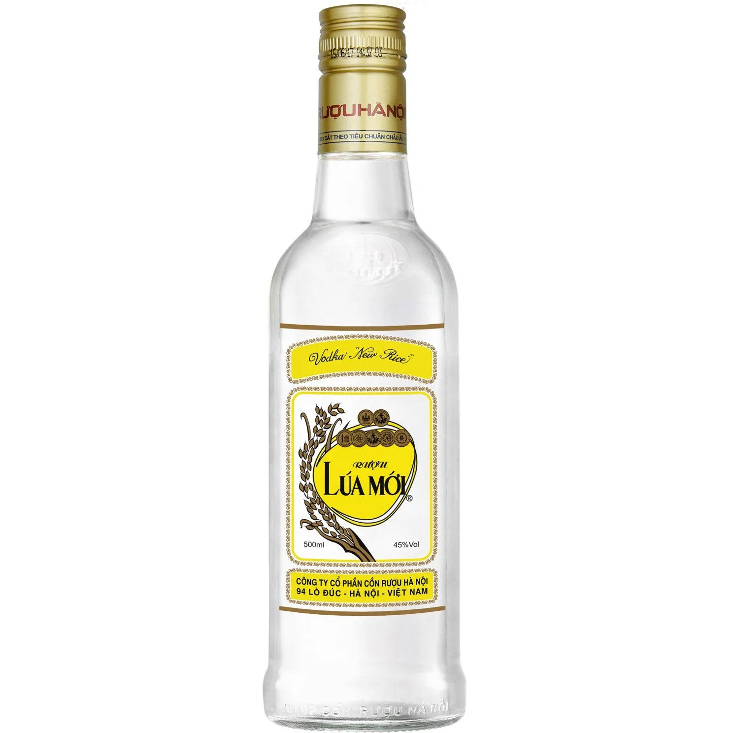 Natural Spirits of Vietnam Alcohol Alcoholic Beverage Lua Moi Vodka 40%Alc from Vietnam