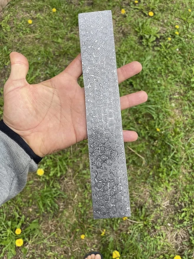 Top Quality Damascus Blank Billet Professional Damascus steel Blank Billet Hand Forged  For Making Knives