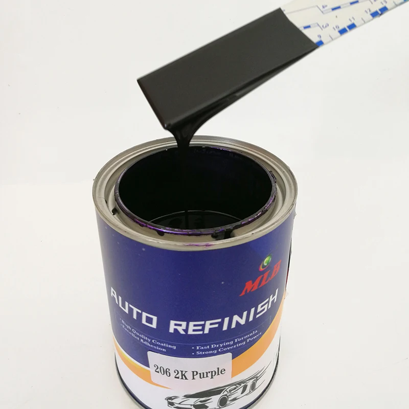 MLB brand fast drying color paint for car repair car refinish spray gun paint