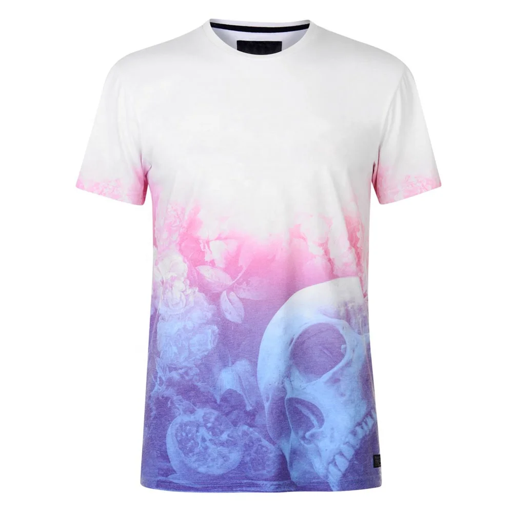Wholesale clothes Custom Cotton Men clothes Sublimation Short Sleeve T-shirt high quality tshirts 2021 sublimation printed