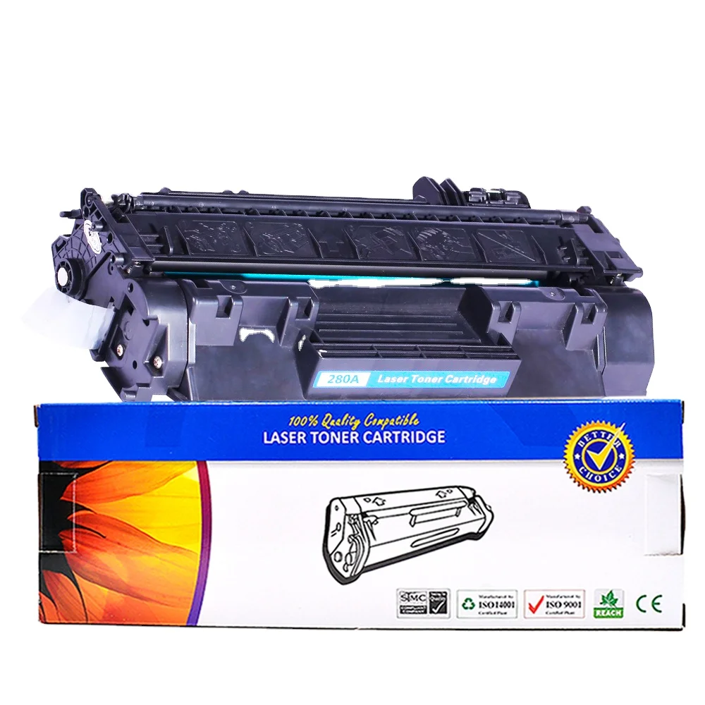 Tatrix 280A CF280A CF280 80A toner Premium Compatible Laser Black Toner Cartridge for HP Printer LaserJet Pro 400 M401a. CF280A