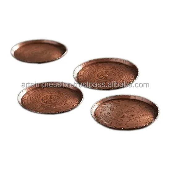 modern custom marble material coaster amazing looks With Printed Label available Turkish Coaster For Table Top Restaurant use