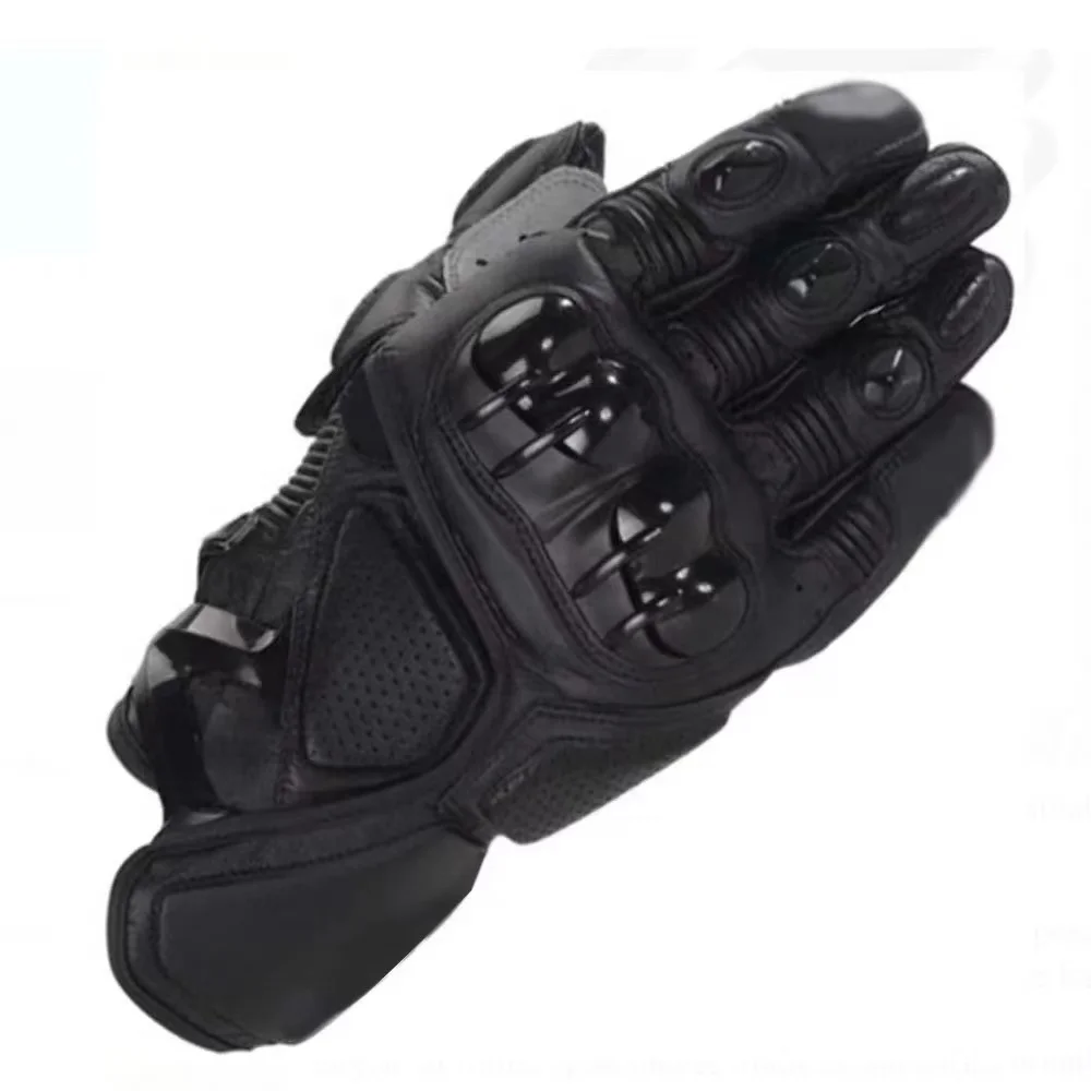 Gp Retro Classic Motocross Racing Pro Gloves SMX-1 Vented Leather Motorcycle Glove For Moto Gp S-XL