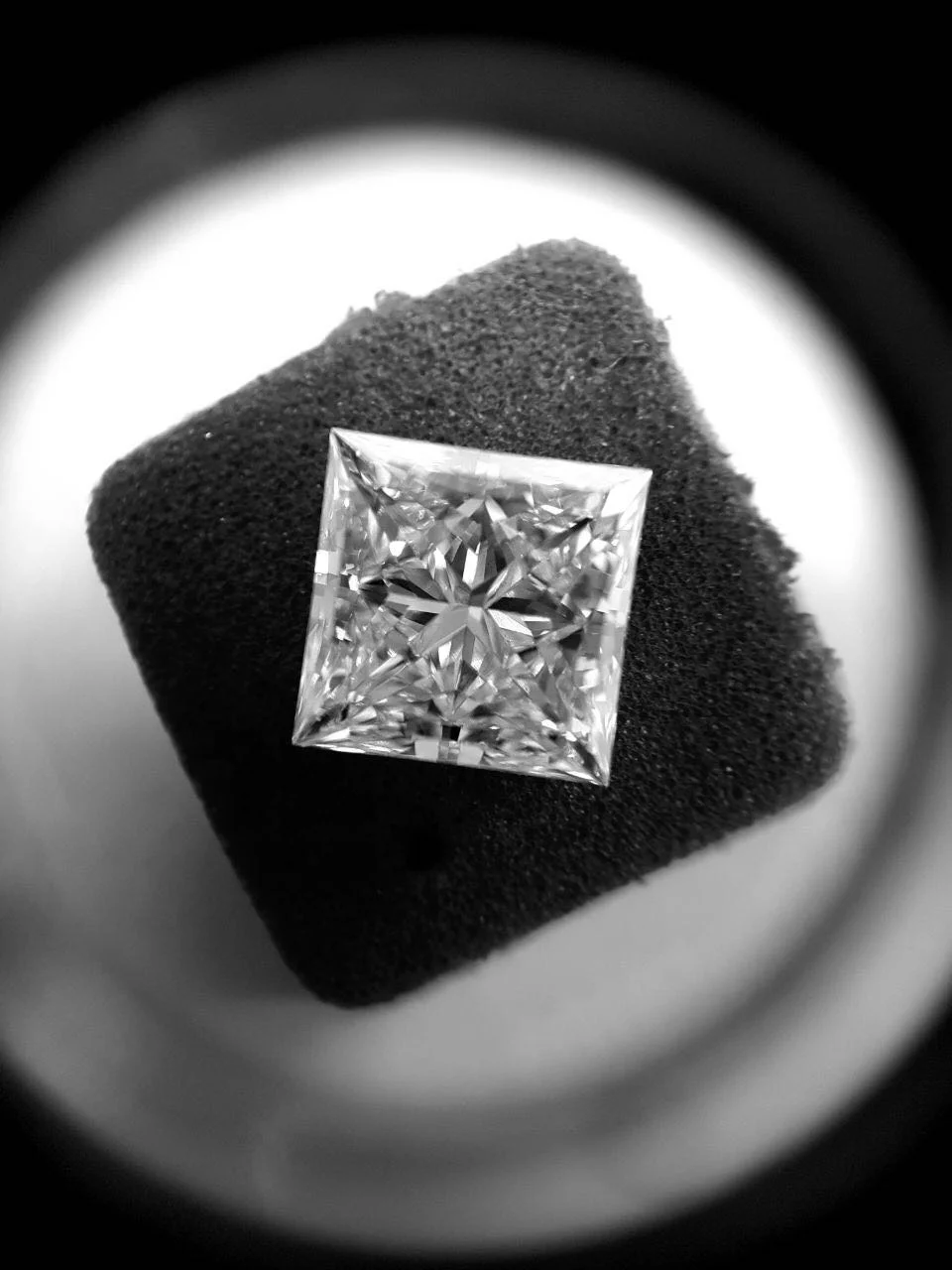 1 to 5 carat Princess Cut Lab Diamond Loose For Engagement Ring D-E-F color Eco Friendly CVD Diamond Loose For Engagement Ring