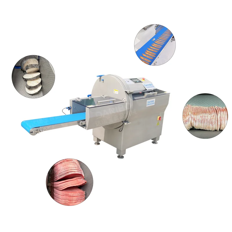 Automatic Pork Slicer Cutting Machine Beef Meat Bone Cutting Machine for Factory