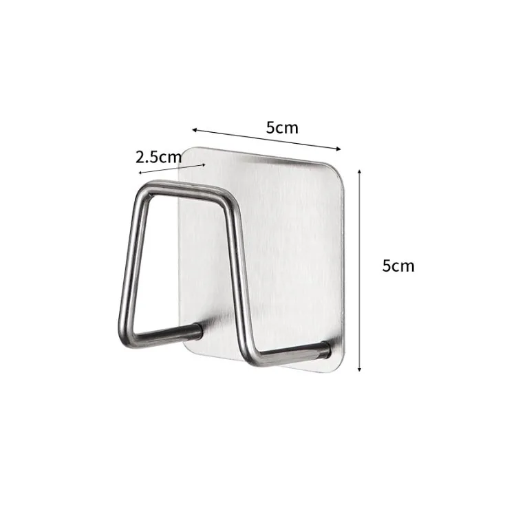 kitchen dish sponge holder self-adhesive kitchen sink organizer sponge holder for kitchen sink