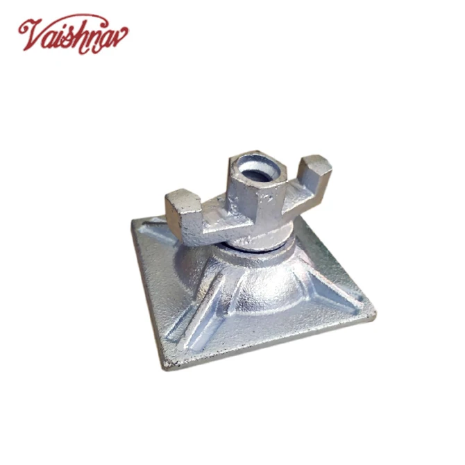 Hot Selling Combination Plate with Wing Nut Tie Rod Plastic and Steel Formwork Accessories