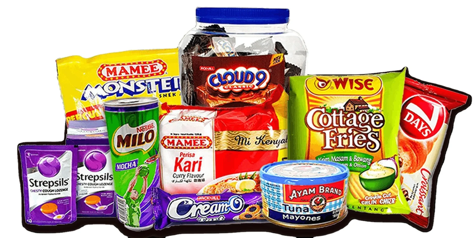 Halal Premium Quality Snacks with Potato chips, vegetable chips with various flavours, nut & kernel snacks