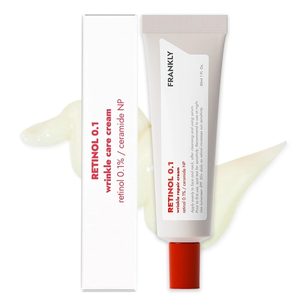 FRANKLY Korean Retinol Anti-Wrinkle Face Cream Whitening Repair Lotion with Niacinamide Adult Skin Care Oil