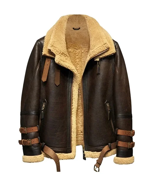 New design Men women  sheepskin  Leather Jacket with fur inside top featured leather jacket Pakistan Manufacturers