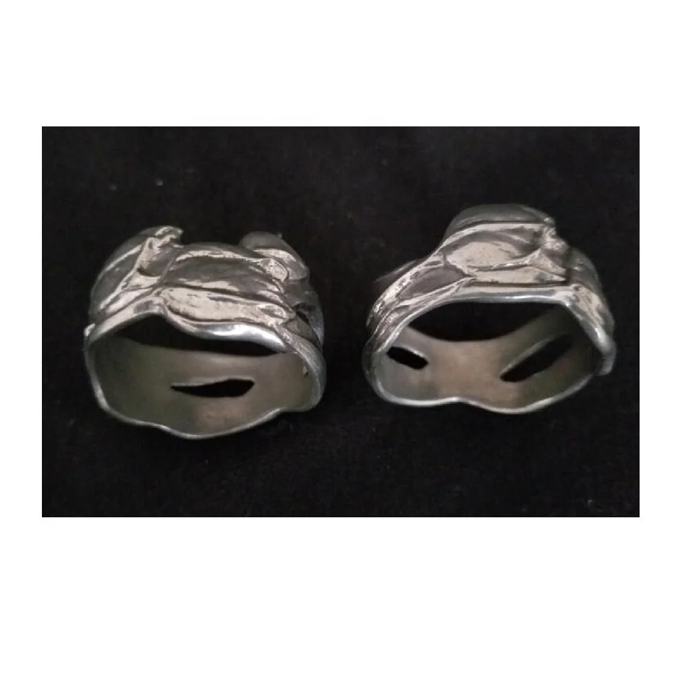 Buy Metal Wire Made Lapping Design Napkin Ring For Table Decoration Uses Napkin Holder Ring Low Prices For Sale Kitchen Decor