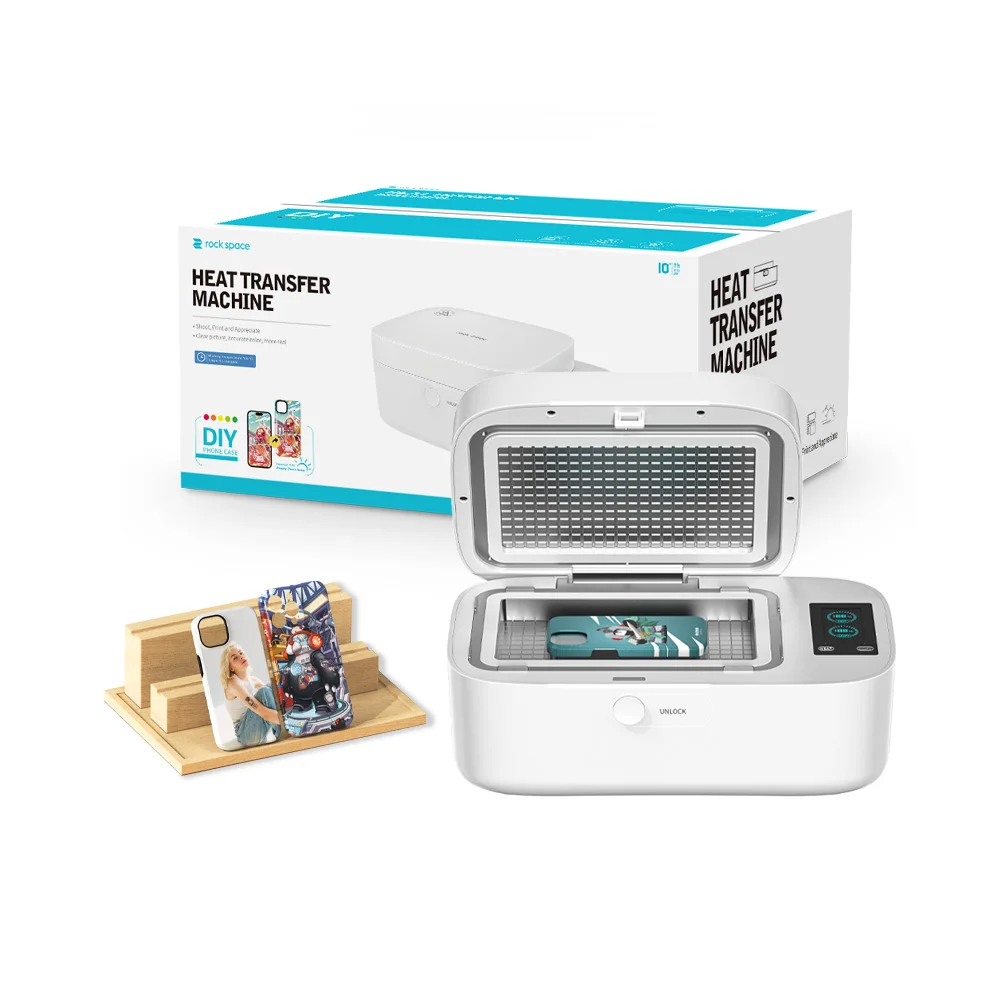 3D Sublimation Phone Case Printer Heat Press Machine Mobile Phone Case Printer Wifi APP Online Customize for All Phones