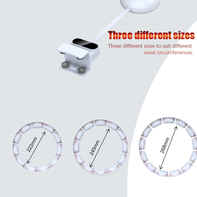 adjustable intelligent detachable weighted waist hula hoops fitness smart weighted hula hoops with counter