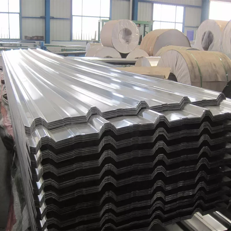 Steel Material Dx51d, Dx52D, Dx53D Zinc Coated Corrugated Galvanized Steel Roofing Sheet