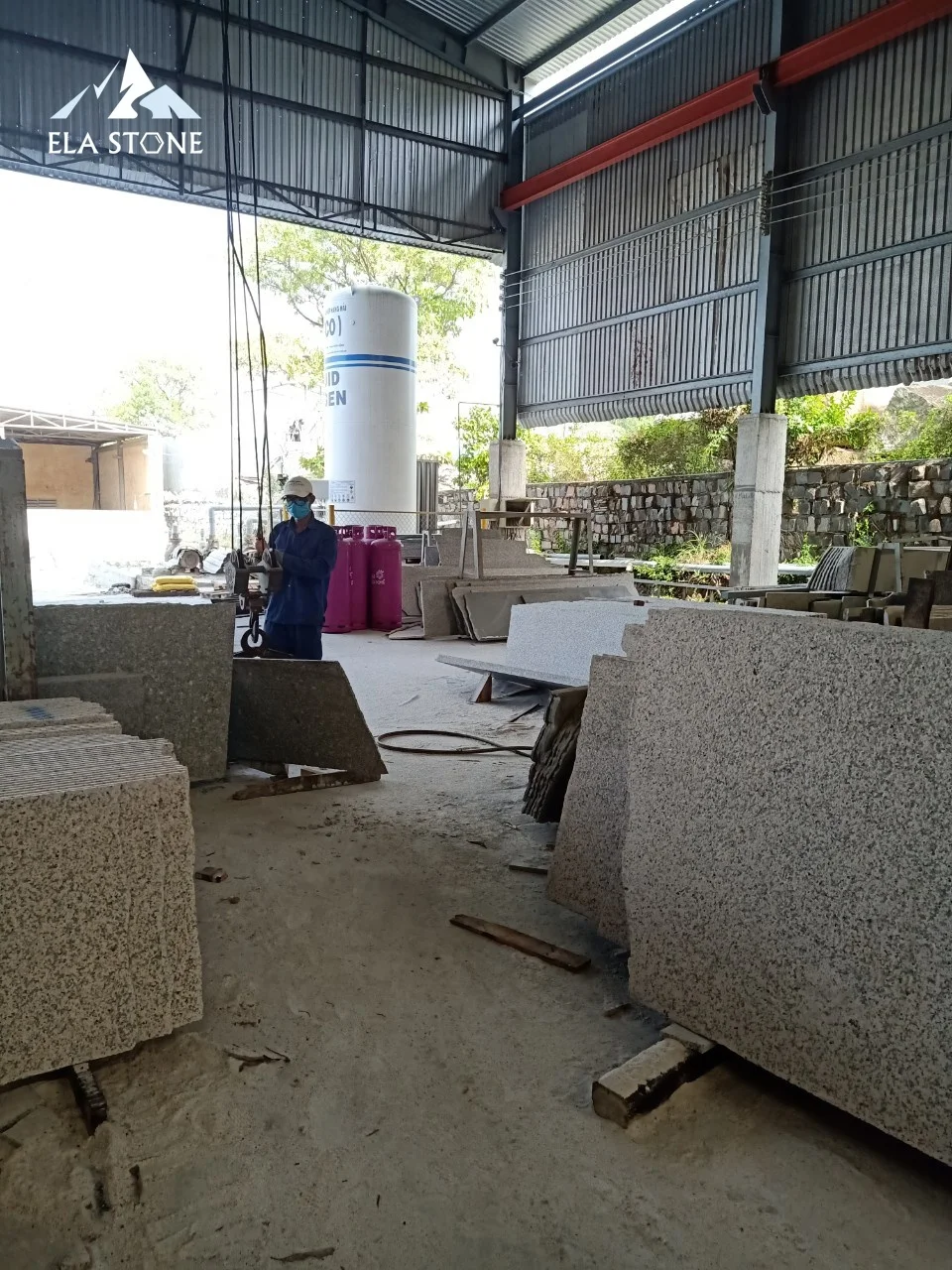 Вьетнамский брусчатый камень для строительства современный гранитный натуральный уличное украшение