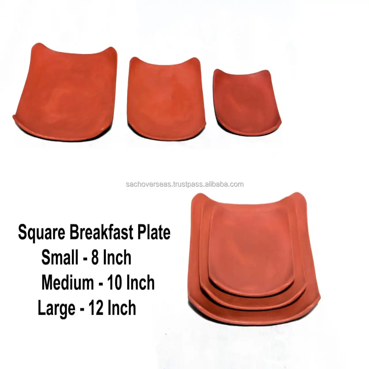 Ecofriendly Natural Terracota Clay Drinkware Glass and Jug Set with Tray For Water Serving