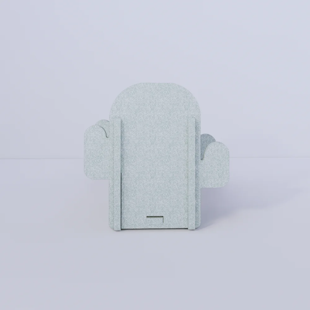 Recycled Fabric DIY Cactus Style Office Use Accessories Clear Desk Organizer Storage Office Textile Pen Holder