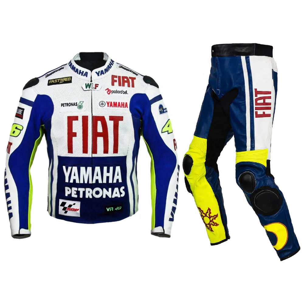 Racing suit motorbike yamaha motorbike racing suit  CE Approved motorbike leather Suits