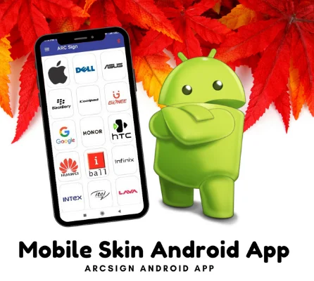 APP FOR DESIGNER MOBILE AND LAPTOP STICKER